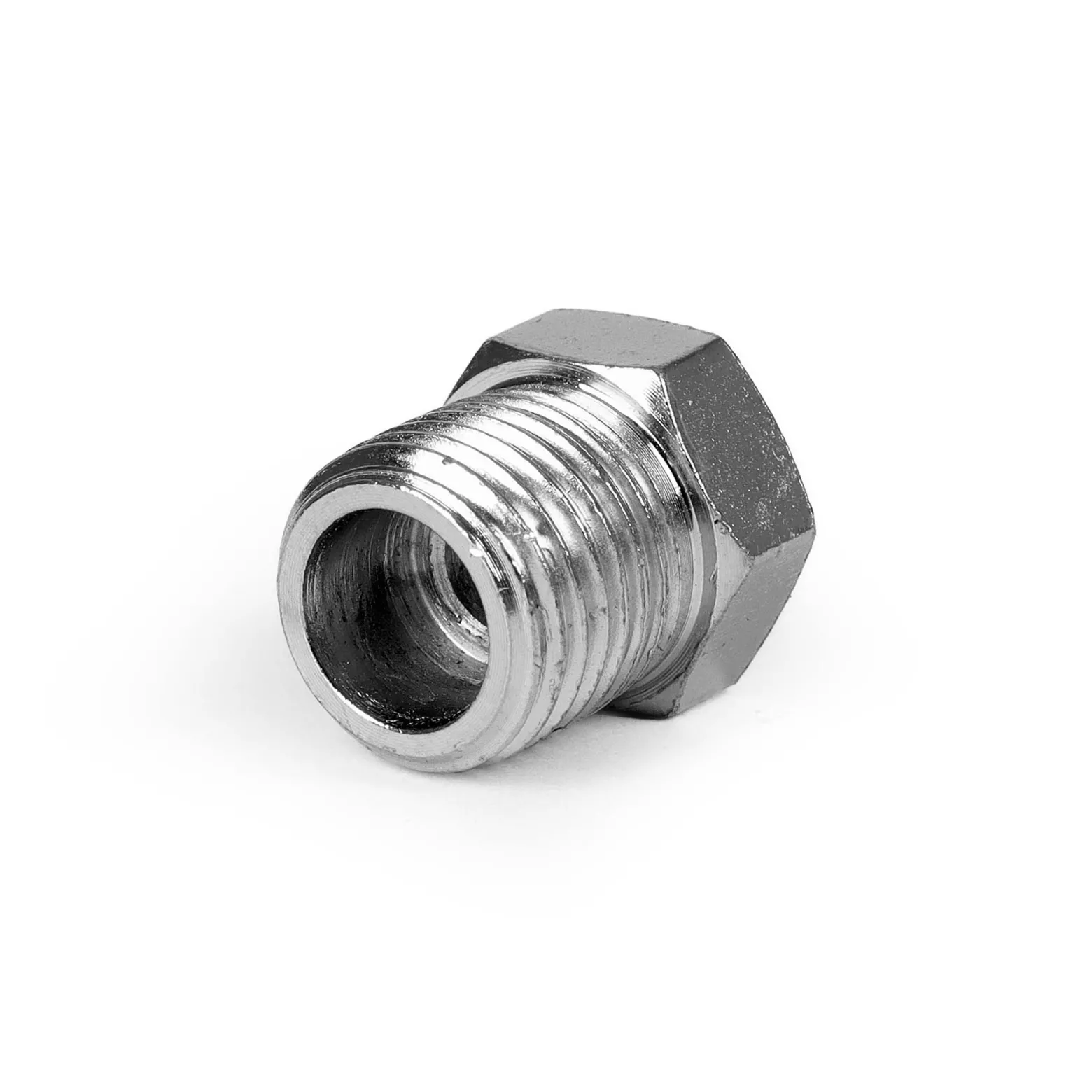 Airbrush Adapter Reduzierstück 9,51 mm (1/8") IG 12,91 mm (1/4") AG Luftschlauch
