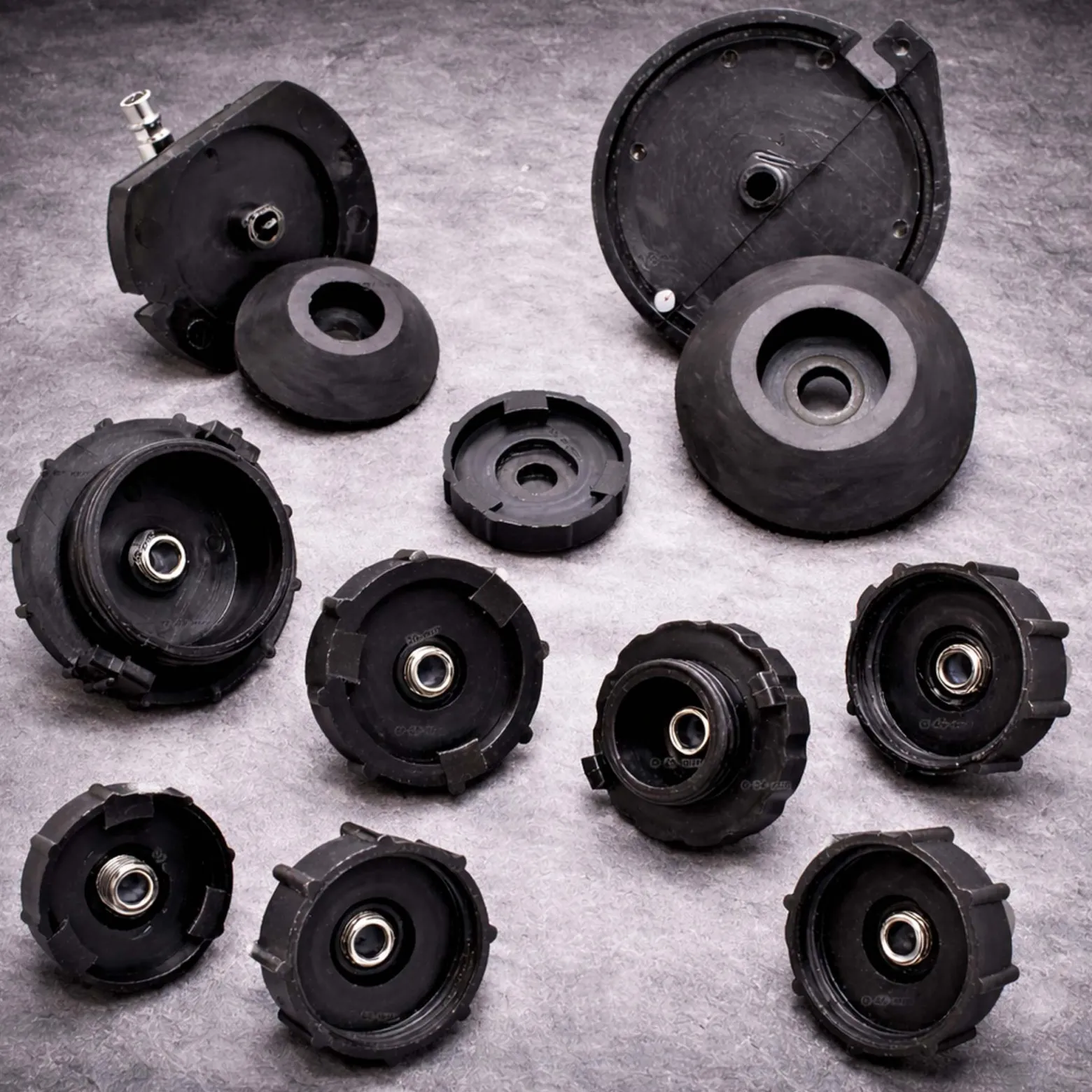 Anschluss Adapter Set 11tlg für Druckluft Bremsenentlüfter