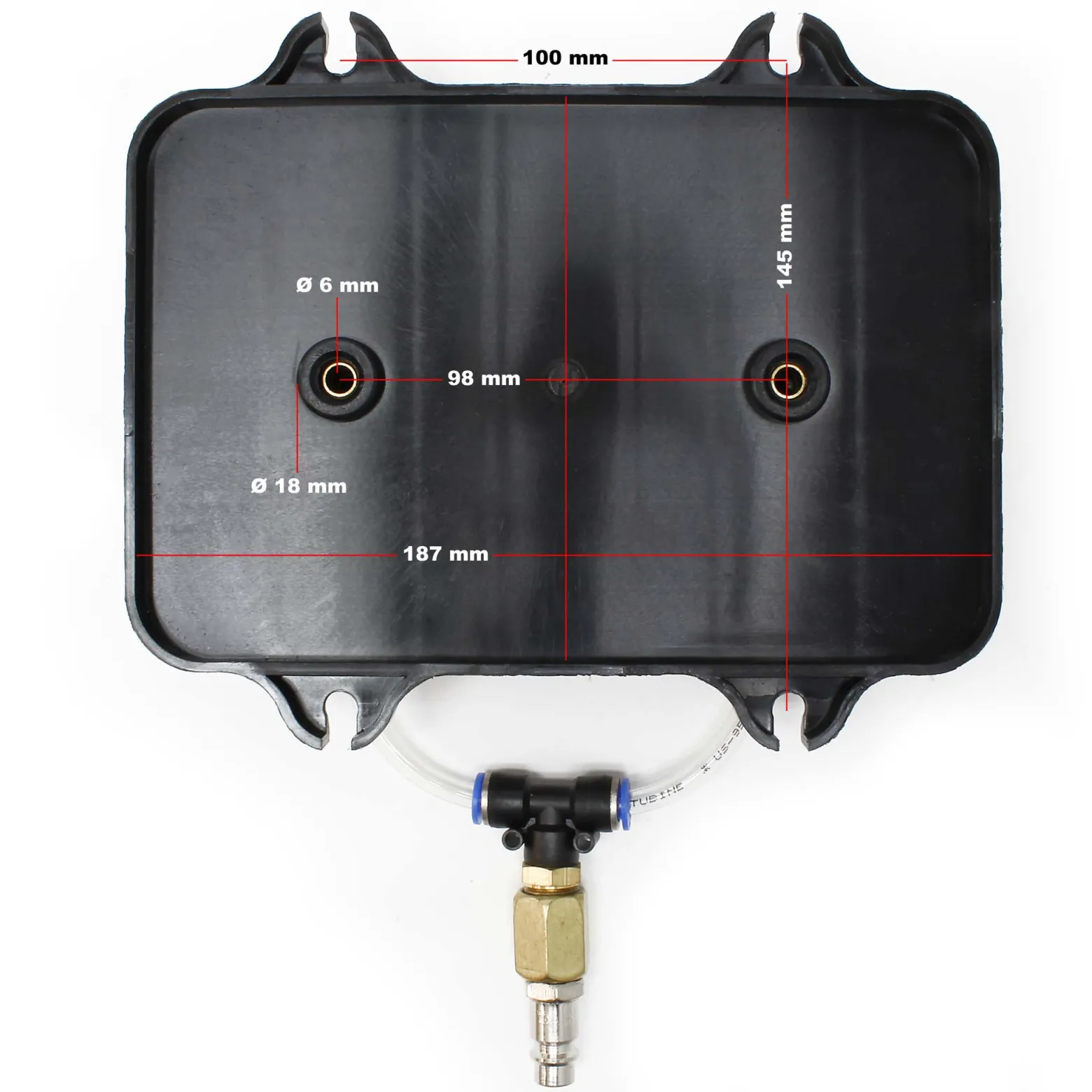 Anschluss Adapter Set 11tlg für Druckluft Bremsenentlüfter
