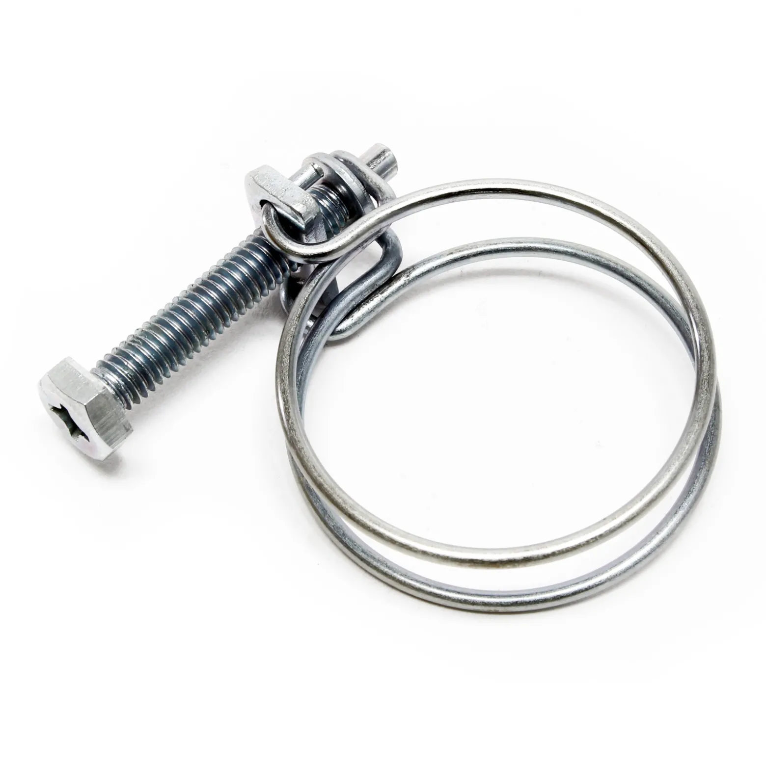 Drahtschlauchschellen Schlauchschellen W1 26-30 mm 2,2 mm M6x40 Spiralschlauch