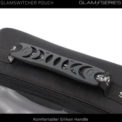 GlamSeries GlamSwitcher Pouch Taschen Inlay 270 x 130 x 110 mm, PVC-beschichtete Make Up Tasche mit transparentem Deckel