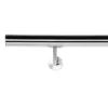 Handlauf Treppe 80cm, Handlaufset Edelstahl V2A, Haltegriff Treppe, Wandhalter