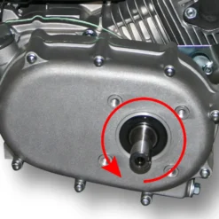 LIFAN 177 Benzinmotor 6,6 kW 9 PS 270 ccm mit Ölbadkupplung und Reduktionsgetriebe 2:1