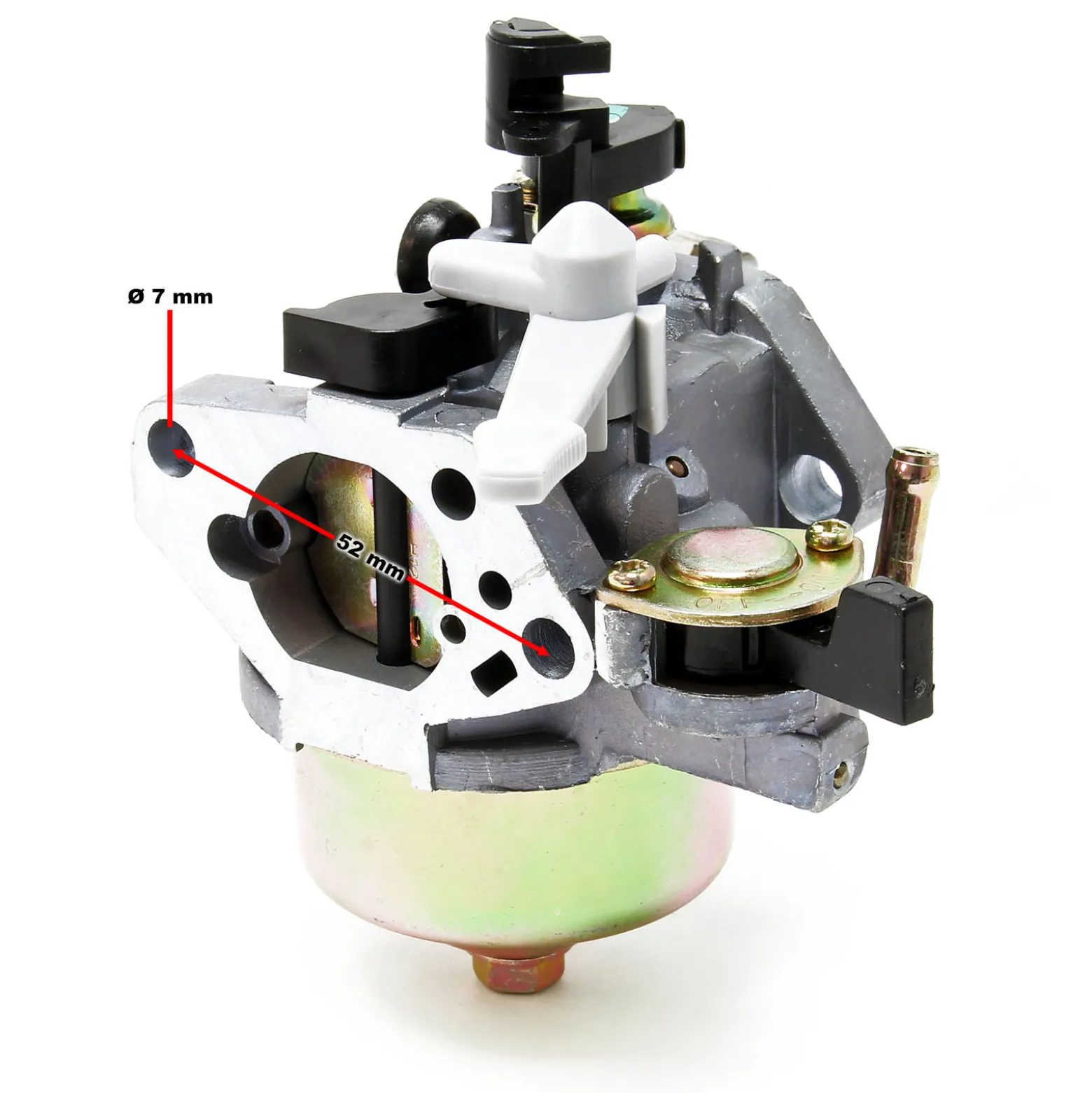 LIFAN Ersatzteil für 9 PS Benzinmotor Vergaser, leistungsstarker 4-Takt Motor, Benzin Motor luftgekühlt, Go-Kart Motor E10 kompatibel