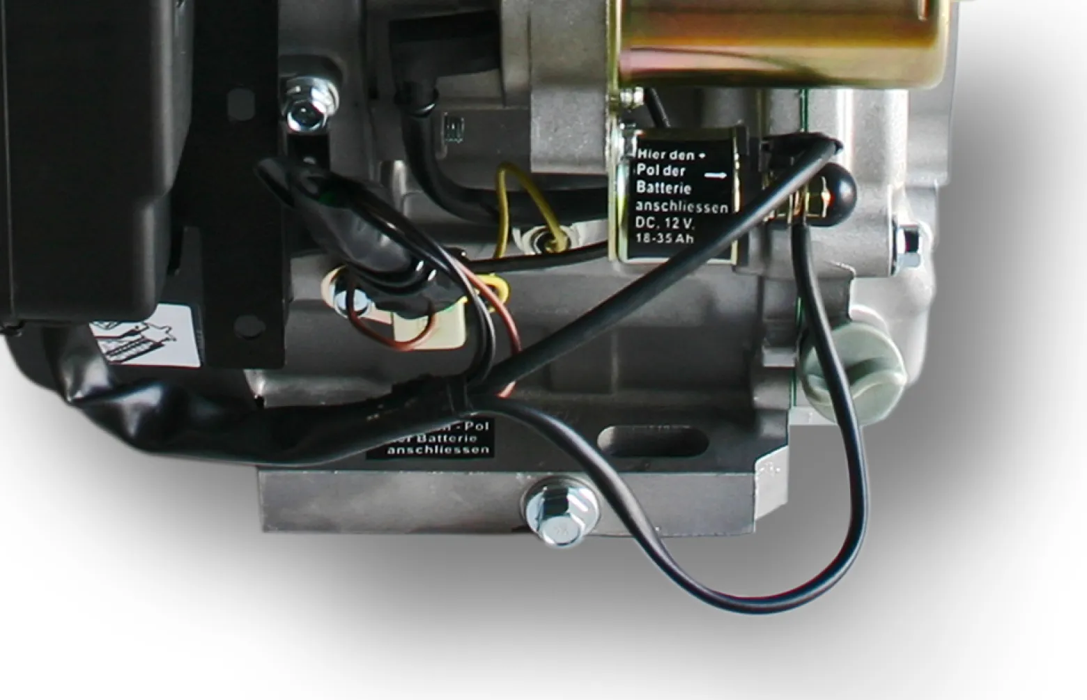 LIFAN 190 E-Start Benzinmotor mit 15 PS Einzylinder für Kleinmaschinen & Karts, luftgekühlter 4-Takt Motor mit 25,4 mm Kurbelwelle, OHV-Ventilsteuerung & 420 cc Hubraum