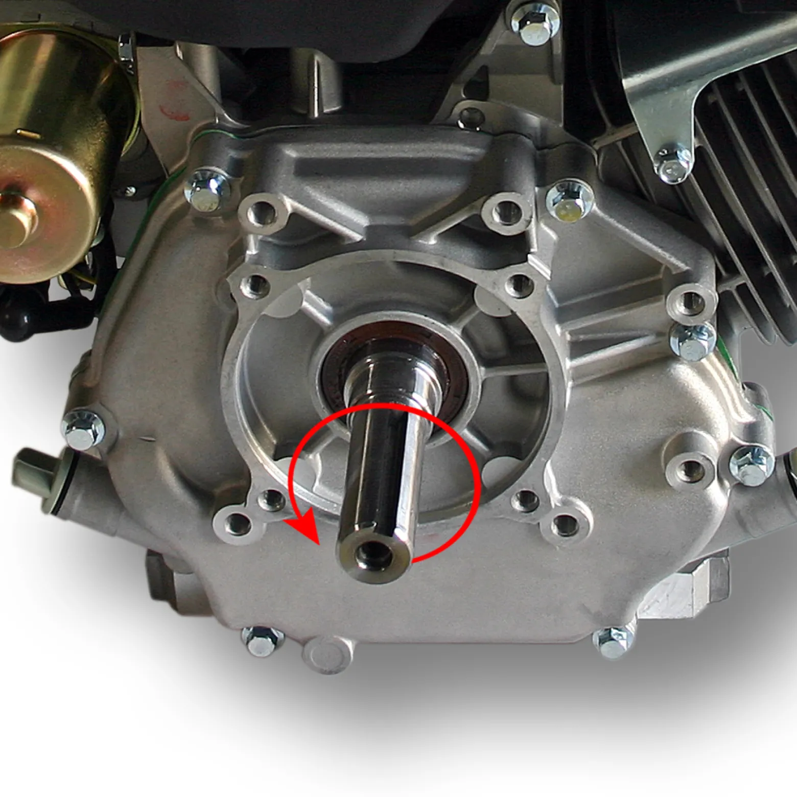 LIFAN 190 E-Start Benzinmotor mit 15 PS Einzylinder für Kleinmaschinen & Karts, luftgekühlter 4-Takt Motor mit 25,4 mm Kurbelwelle, OHV-Ventilsteuerung & 420 cc Hubraum