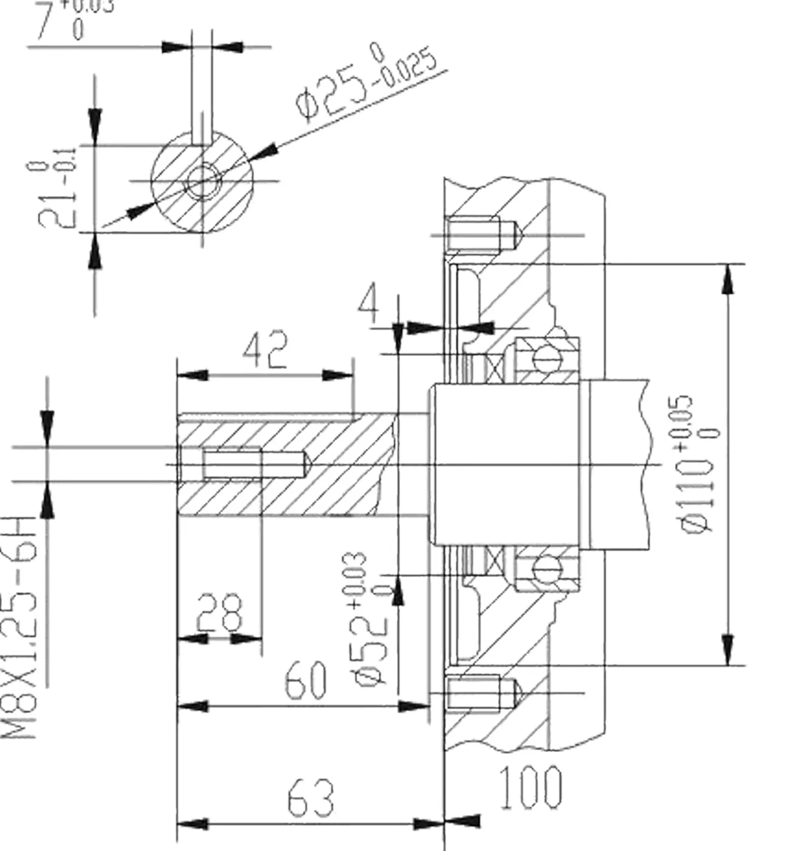 LIFAN 190 FD-B E-Start Benzinmotor mit 15 PS Einzylinder für Kleinmaschinen & Karts, luftgekühlter 4-Takt Motor mit 25 mm Kurbelwelle, OHV-Ventilsteuerung & 420 cc Hubraum