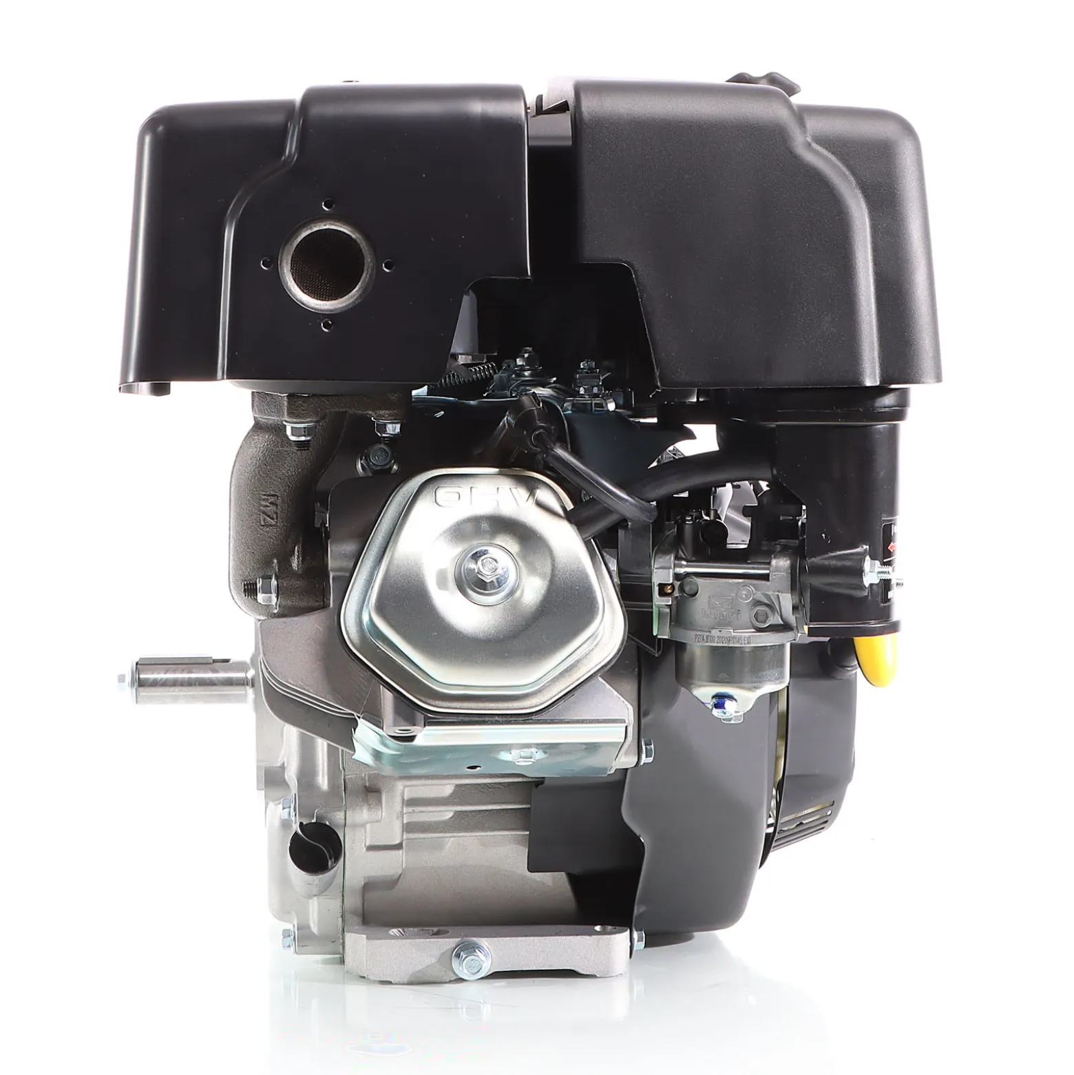 LIFAN 190 FD-B E-Start Benzinmotor mit 15 PS Einzylinder für Kleinmaschinen & Karts, luftgekühlter 4-Takt Motor mit 25 mm Kurbelwelle, OHV-Ventilsteuerung & 420 cc Hubraum