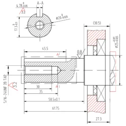 LIFAN KP230 Benzinmotor mit 6,5 PS Einzylinder für Rüttelplatten und Baumaschinen, luftgekühlter 4-Takt Motor mit 20 mm Kurbelwelle, OHV-Ventilsteuerung & 459 cc Hubraum