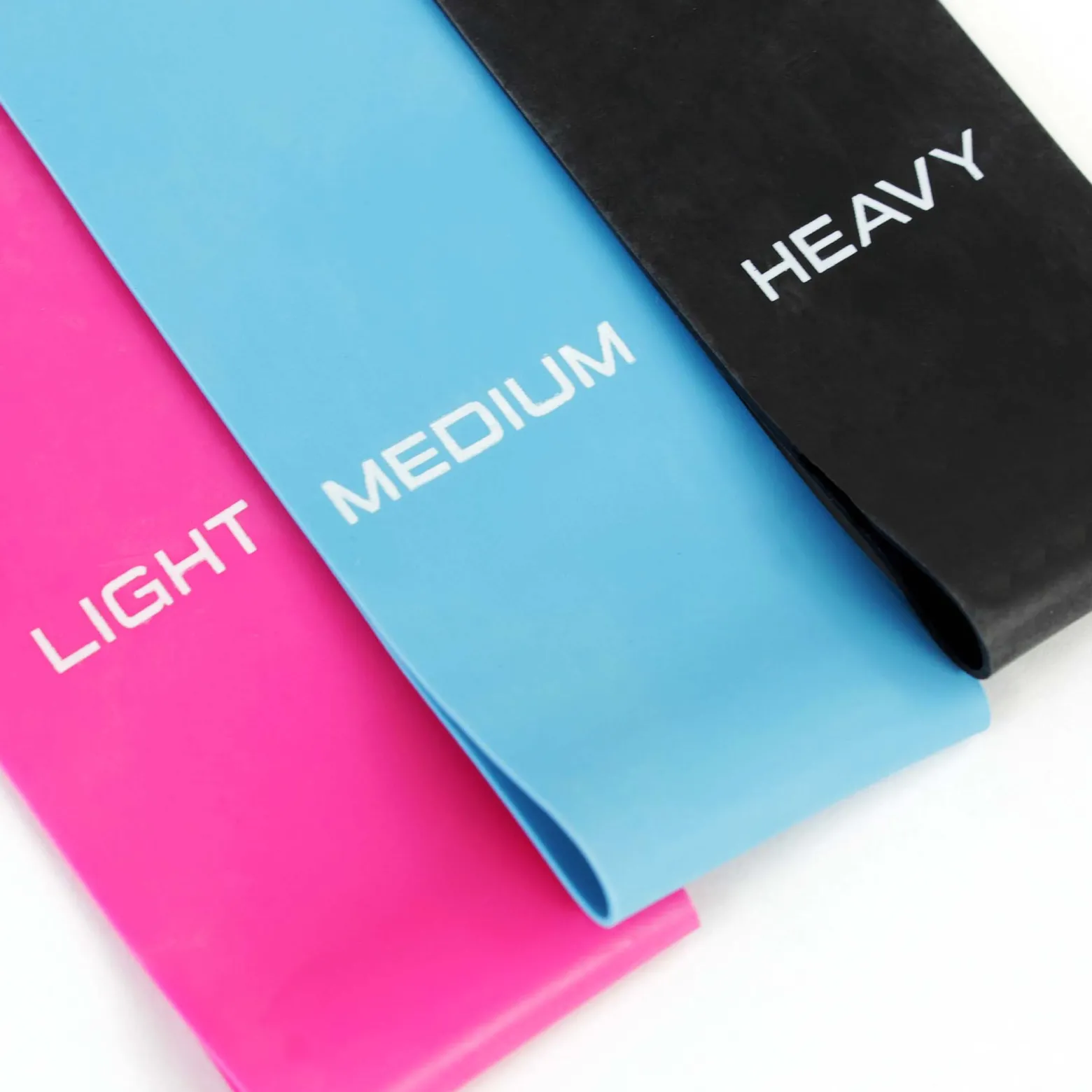 LUXTRI Fitnessbänder Set mit 3 Widerstandsstufen aus 100% Latex Loop Band Widerstandsbänder für verschiedene Übungen Gymnastikbänder Resistance Bands Fitness Sport Band Gummiband Trainingsband