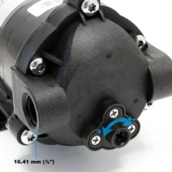 Naturewater Druckerhöhungspumpe 300 GPD (1135 l), Booster Pumpe 68 W für Umkehrosmoseanlage, Wasser Eingangsdruck 2 bar auf Ausgangsdruck 5 bar
