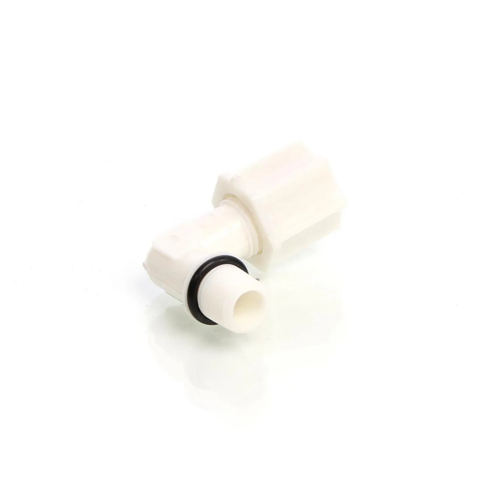 Naturewater 90° Jaco Fitting für Schlauch 6,35 mm (1/4") und mit 9,51 mm (1/8") AG, für Trinkwasser Ultrafiltration Mikrofilter Umkehrosmose (RO)