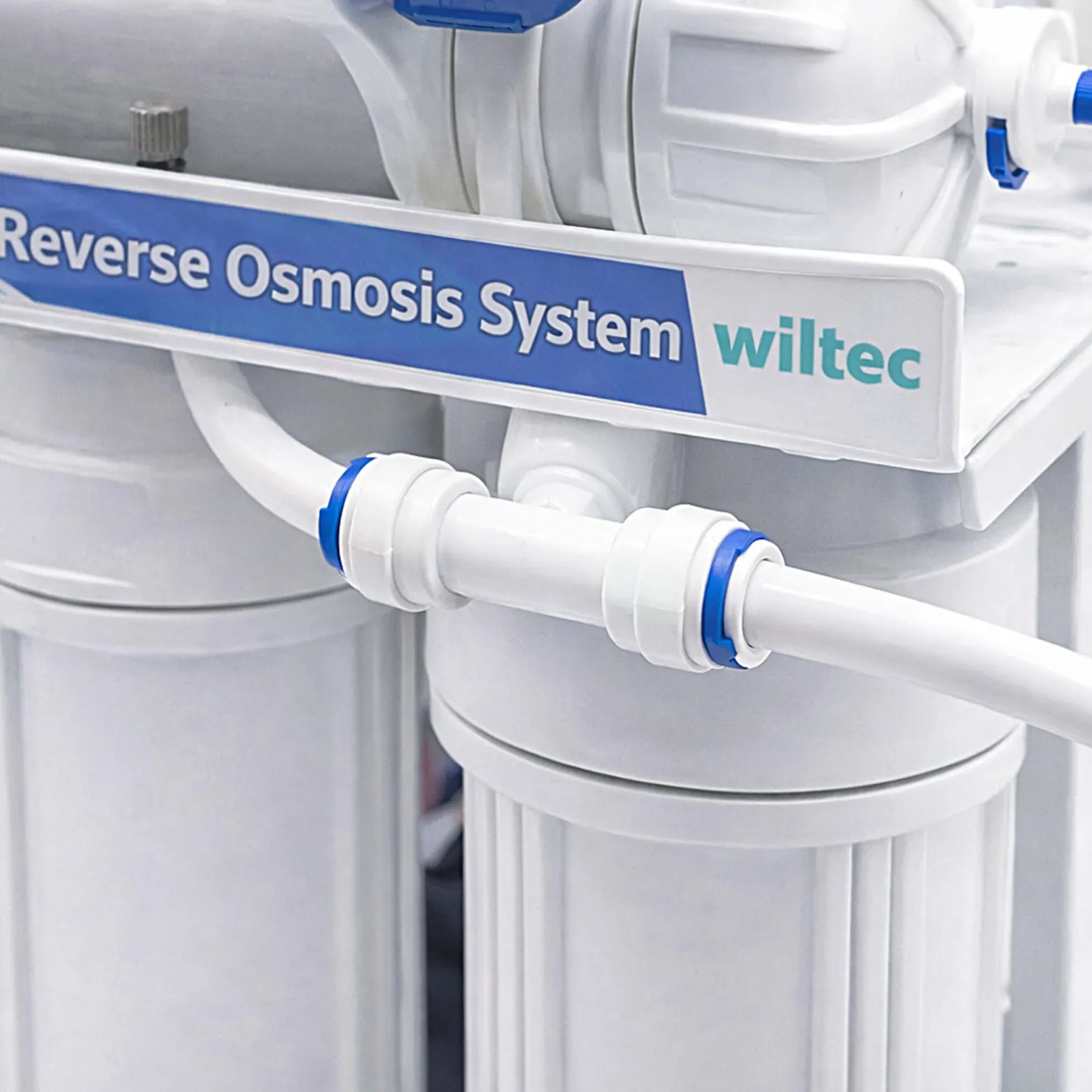 Naturewater Jaco T Fitting für Schlauch mit 2x 6,5 mm Anschluss und 12,91 mm Außengewinde (1/4"), für Trinkwasser Ultrafiltration Mikrofilter Umkehrosmose