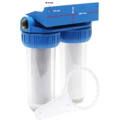 Naturewater NW-BR10B3 2 Stufen Wasserfilter Doppelfilter, 5 µ, 26,16 mm (3/4