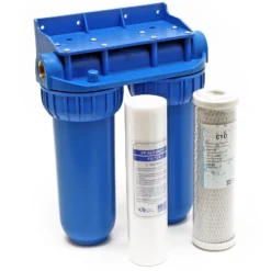 Naturewater NW-BR10B2 2 Stufen Wasserfilter Doppelfilter, 5 µ, 32,89 mm (1