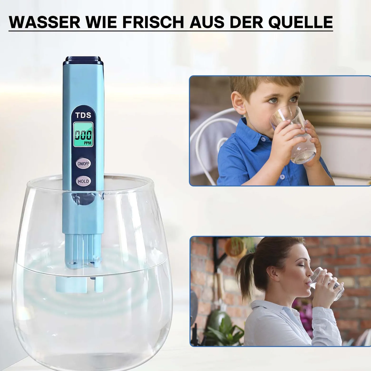 Naturewater NW-PR305 5 Stufen Wasserfilter, 5 µ, PP Kartusche, Untertischfilter Wandhalterung, Filterschlüssel, Sedimentfilter Aktivkohle, Wasserhahn, 2,5m Schlauch, Kurzdreiwegeventil, Kugelhahn