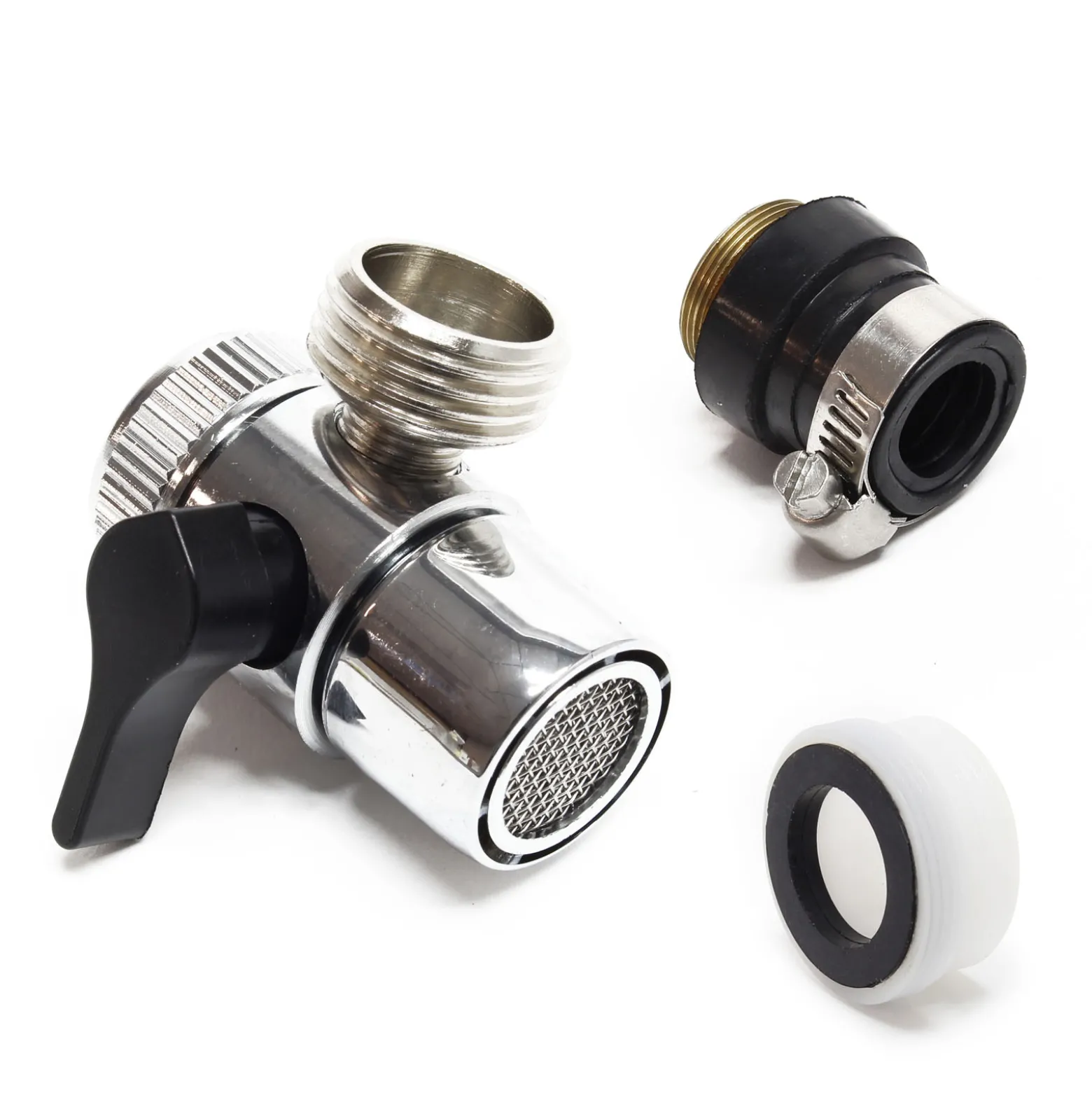 Naturewater NW-PR103 3 Stufen Wasserfilter, 5 µ, 26,16 mm (3/4"), Ø62 mm PP Kartusche, Filter Wandhalterung, Filterschlüssel, Sedimentfilter Aktivkohleblock Aktivkohlegranulat