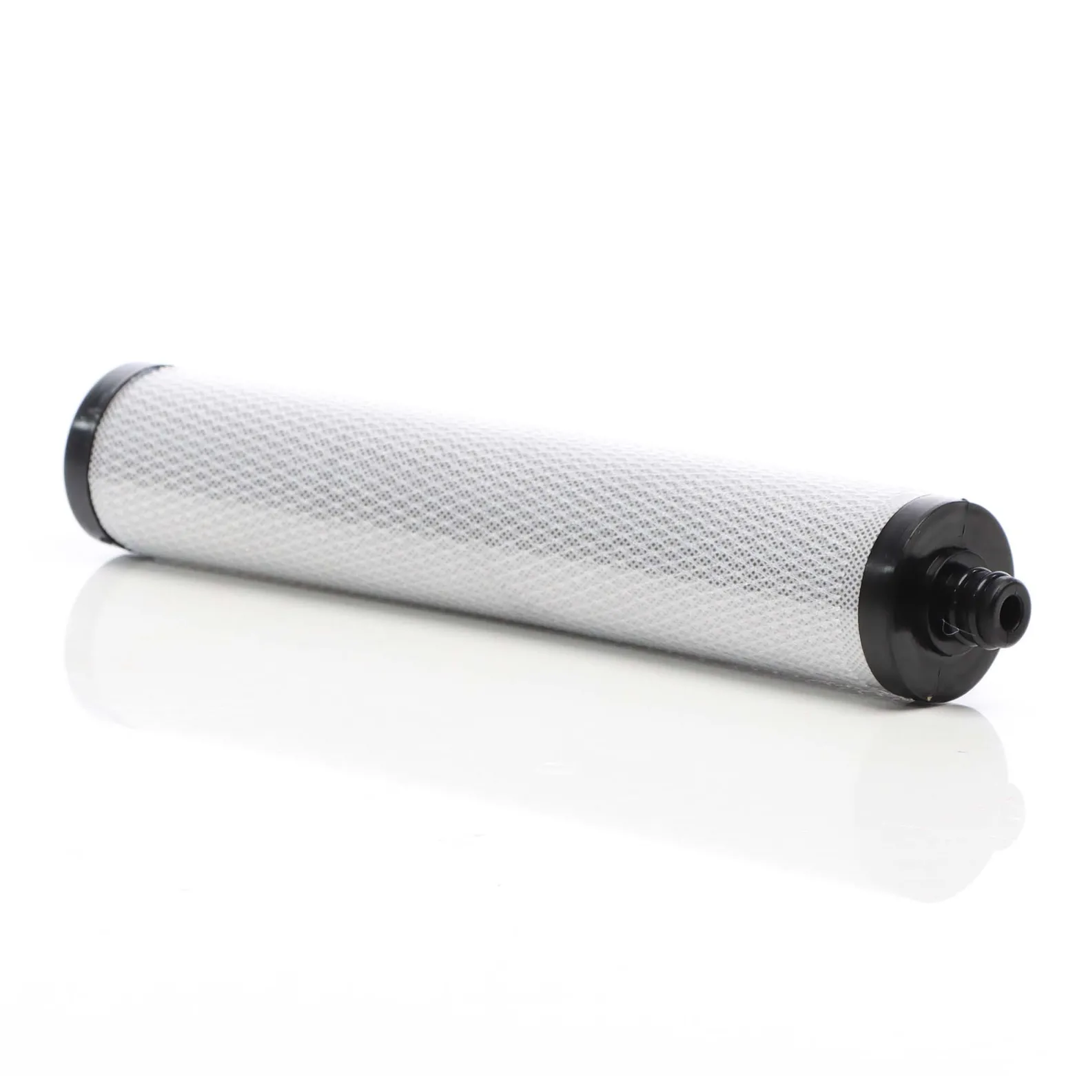 Naturewater T33-TB Inline Aktivkohleblock Filter 5 µ, Ersatz Wasserfilter, Inline Kartusche, Postfilter Nachfilter Hauswasserfilter für Trinkwasser Umkehrosmoseanlage