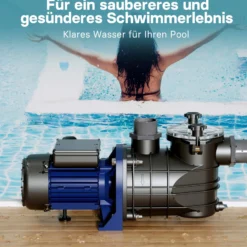 Pool Pumpe 13800 l/h 550 W Schwimmbadpumpe Filterpumpe Umwälzpumpe Pool