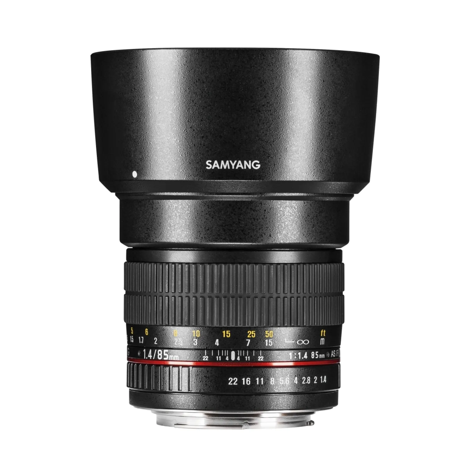 Samyang MF 85mm F1.4 AS IF UMC – Vollformat Portrait Objektiv für K-Mount, manueller Fokus, kompatibel mit Fuji X