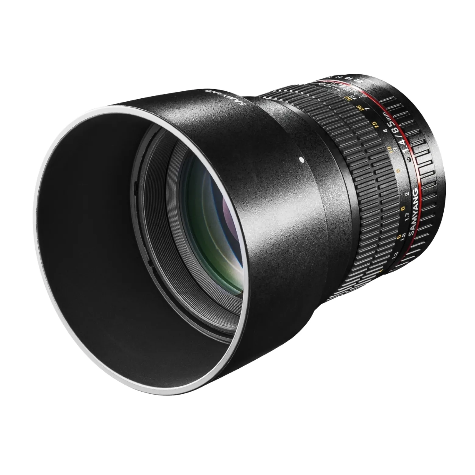 Samyang MF 85mm F1.4 AS IF UMC – Vollformat Portrait Objektiv für K-Mount, manueller Fokus, kompatibel mit Fuji X