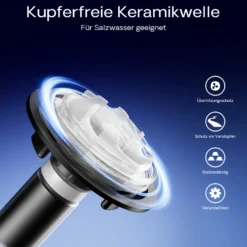 SunSun CTM-5800 SuperECO Teichpumpe 5200 l/h / 40 W, energiesparende Filterpumpe, Bachlaufpumpe für Koiteiche, Umwälzpumpe, Gartenteichpumpe