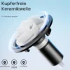 SunSun CTP-5000 SuperECO Teichpumpe 5000 l/h / 30 W, energiesparende Filterpumpe, Bachlaufpumpe für Koiteiche, Umwälzpumpe, Gartenteichpumpe