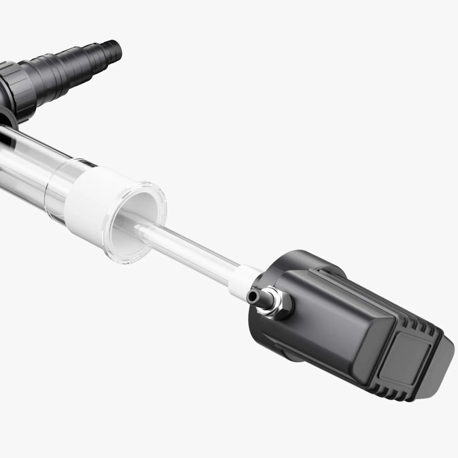 SunSun Ersatzteil für CUV-155 Teichklärer – Quarzglashülse – transparent – für Teiche, UV Lampe, Filter, UVC Teichfilter Zubehör