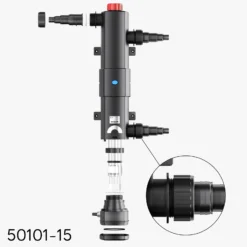 Sun Sun Ersatzteil für CUV-224 Teichklärer – Schraubring – für Teichfilter, UV Leuchtmittel, UVC Klärer Zubehör