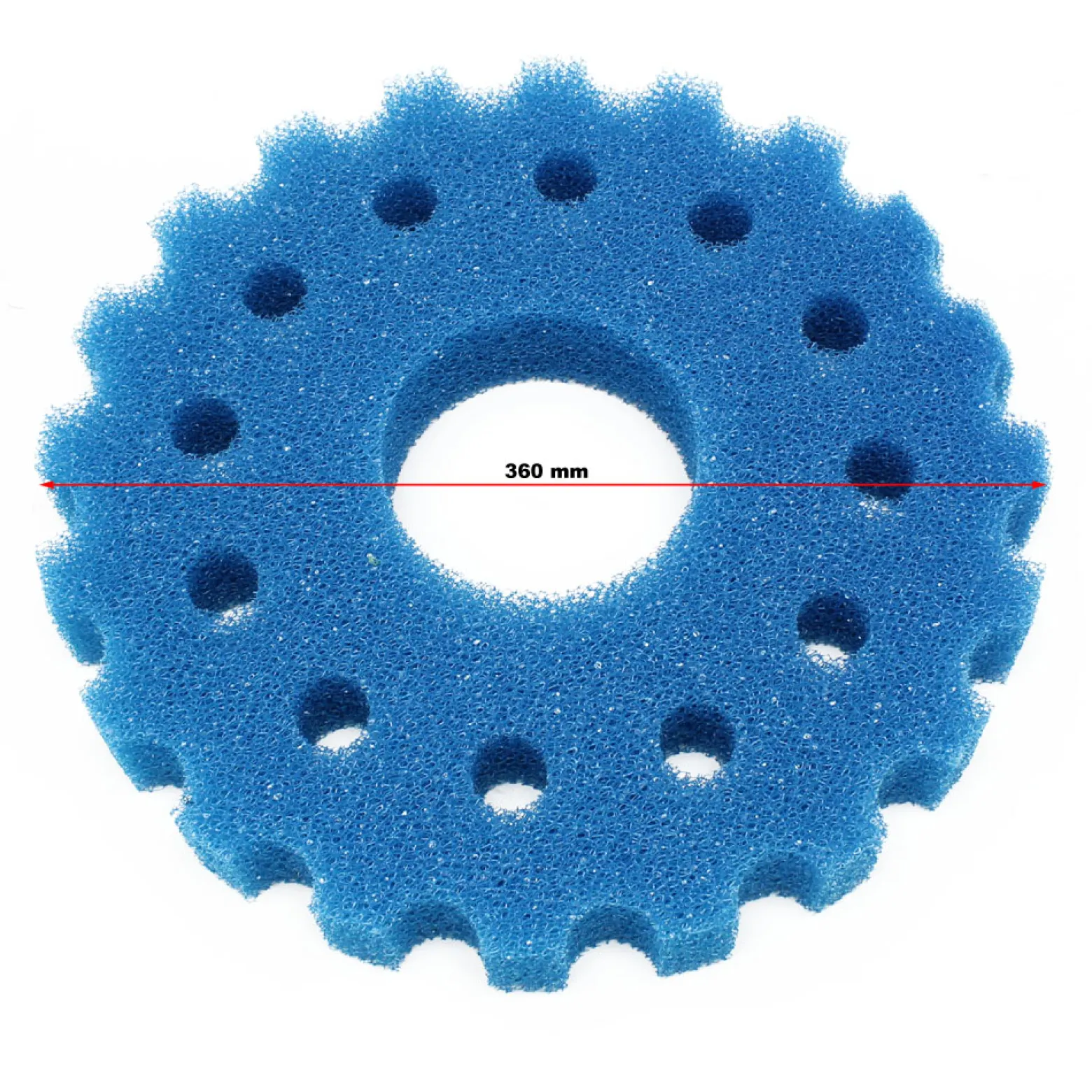SunSun Ersatzteil für Druckteichfilter CPF-20000/30000 Schwamm blau, Teichdruckfilter UVC-Lampe, effiziente Teichfilteranlage