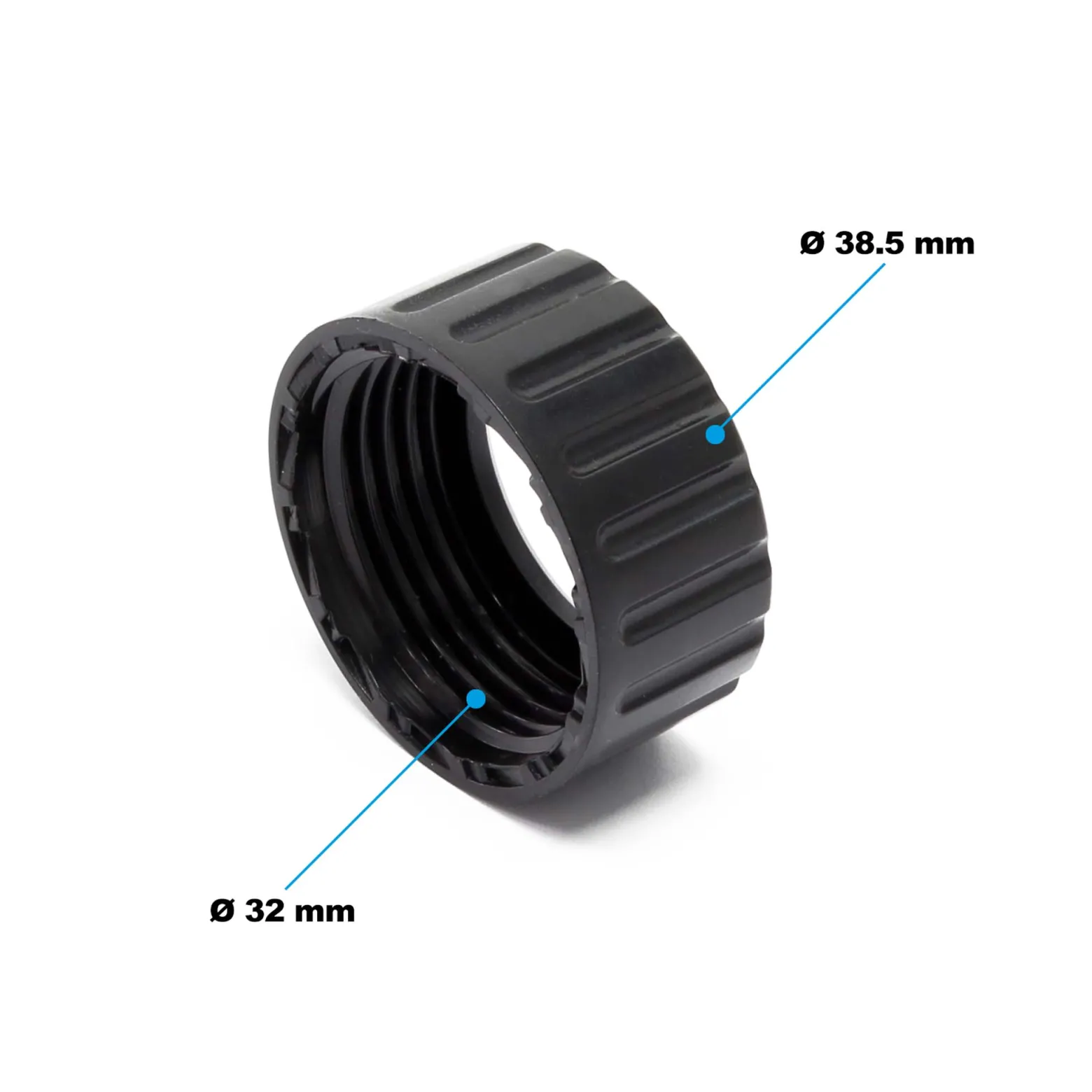 SunSun Ersatzteil für Druckteichfilter CPF-180/250 Schraubring für Schwimmer, Teichfilter UV-Lampe 11 W, Teichfilteranlage 10000 l/h