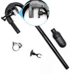 SunSun Ersatzteil für HW-303 Aquarium Außenfilter - Ansaugung Set, Ansaugungsset für Aquariumfilter inkl. Ansaugkorb, Schlauchschelle, Saughalter, Fixierungsklemme und Ansaugbogenrohr