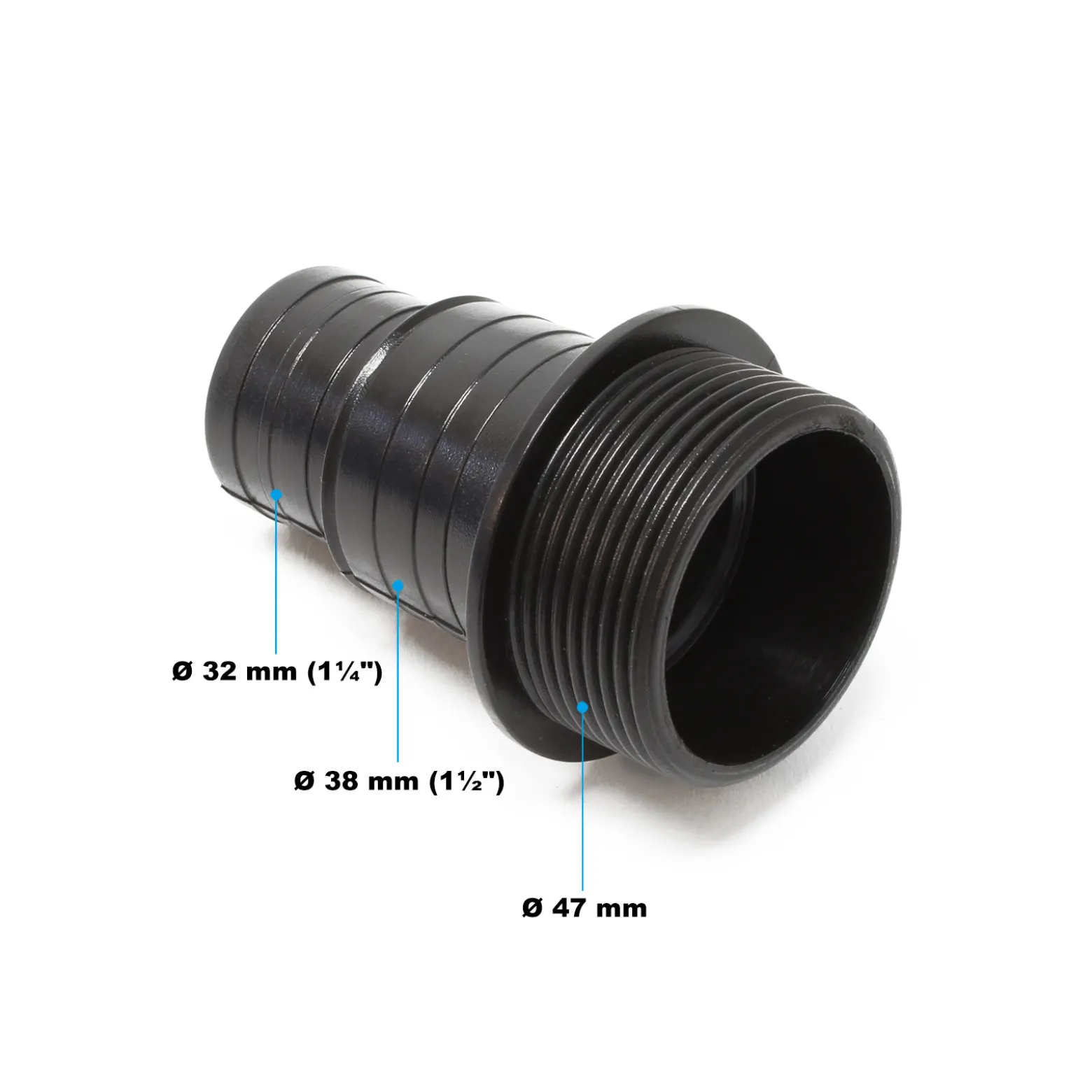 SunSun Ersatzteil für Schwimmbadpumpe Ein- und Ausgang 32/38 mm, 550 W Poolfilteranlage, Filterpumpe 13000 l/h, Poolpumpe mit Schwimmerschalter