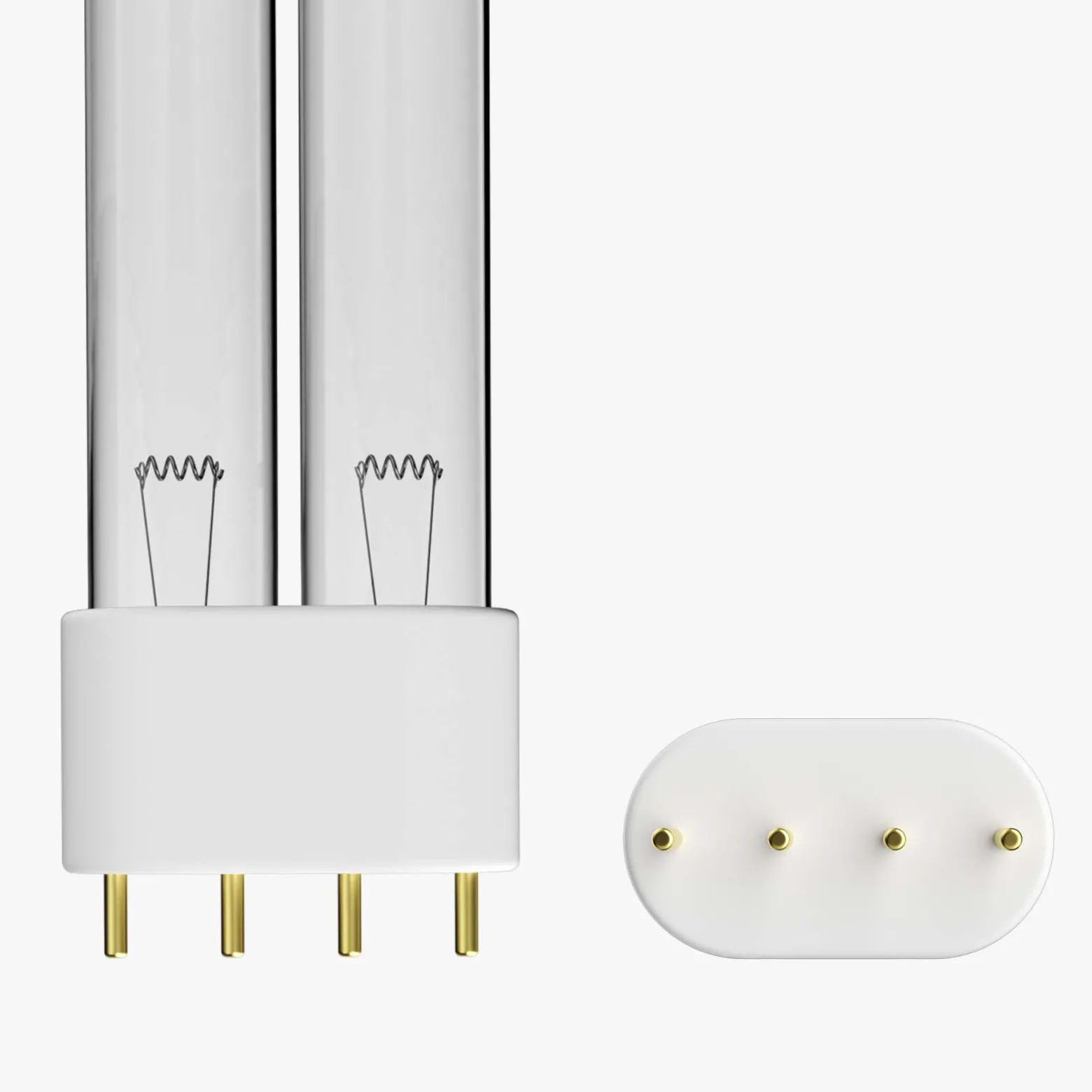 SunSun Ersatzteil für Teichklärer CUV-155 - UV-C Lampe 55 W - Ersatz Leuchtmittel für Vorklärgerät für Teichfilter & Teichpumpe, Wasserklärer mit UV-Lampe, Lichtfilter zur Algenbekämpfung