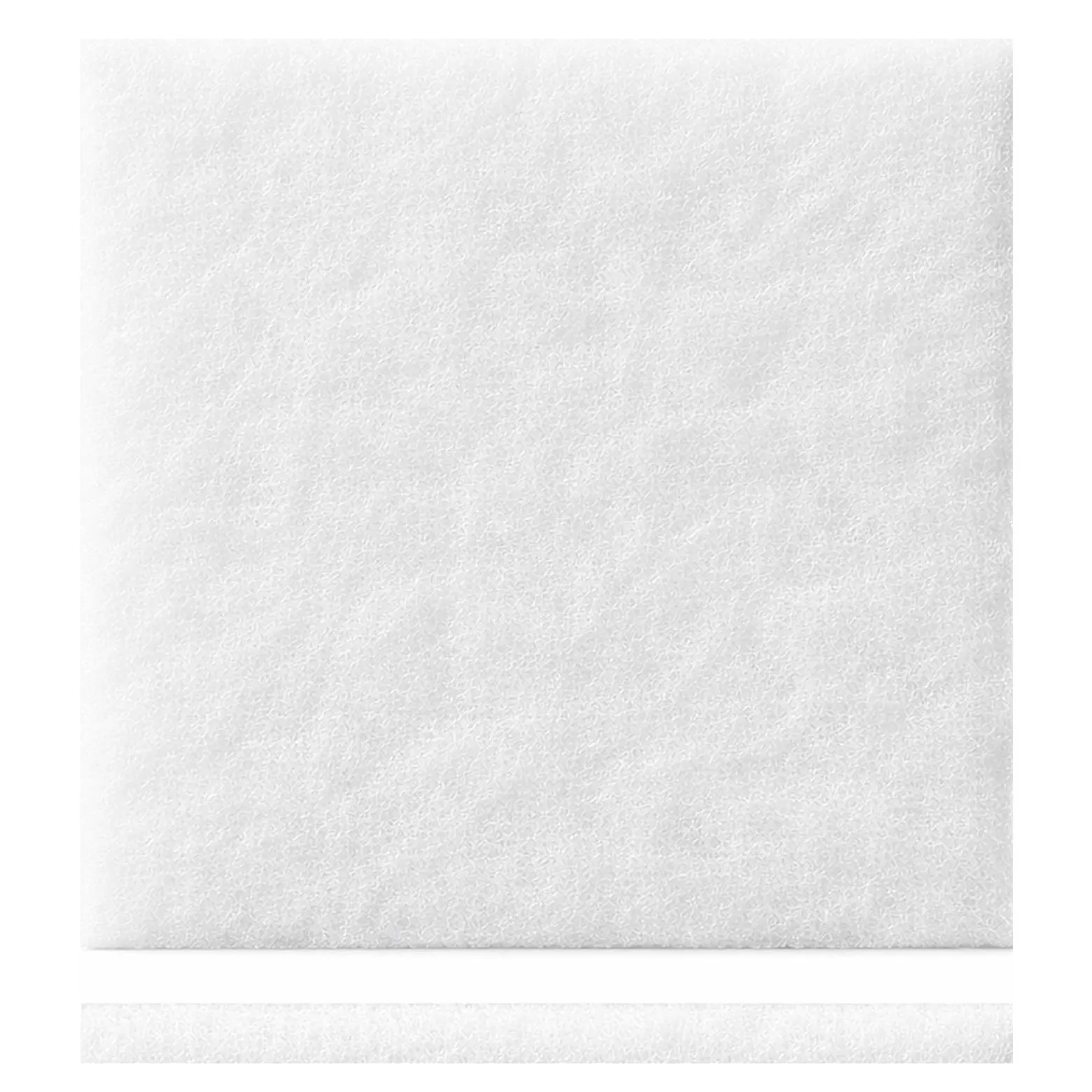 SunSun Filtervlies Synfil 300 100 x 100 x 2,5 cm, sehr feine Porung, weiß, für Teichfilter oder Aquarienfilter, Aquarium Filtermedium