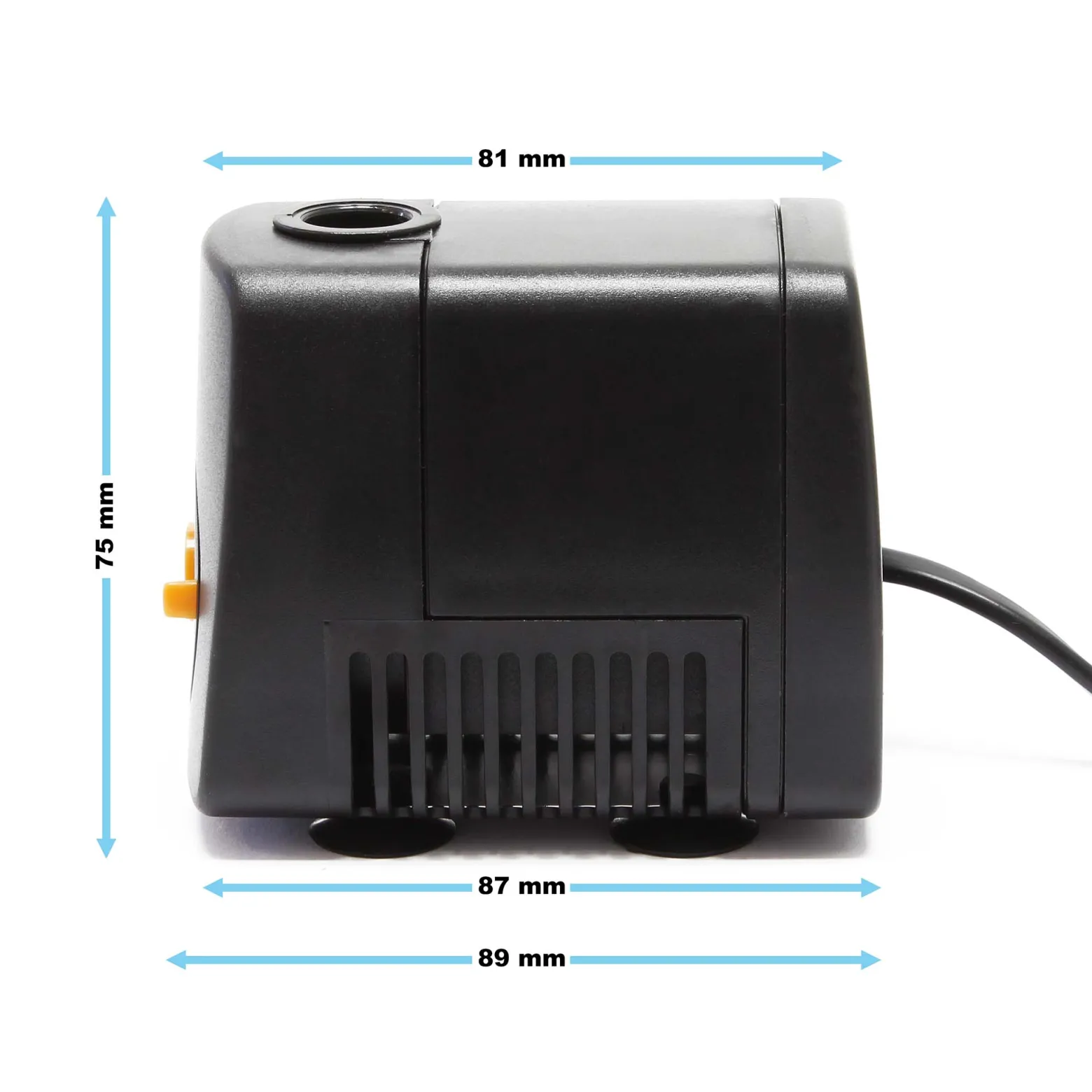 SunSun HJ-931 ECO Aquarium Pumpe 800 L/h 18 W kleine Aquariumpumpe 89×56×75 mm mit regulierbarem Durchfluss für Mini Aquarium