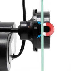 SunSun JVP-201AB Strömungspumpe 6000 l/h 12 W Aquarium Pumpe mit 2 schwenkbaren Düsen, Saugnapf und Magnethalter zur einfachen Befestigung