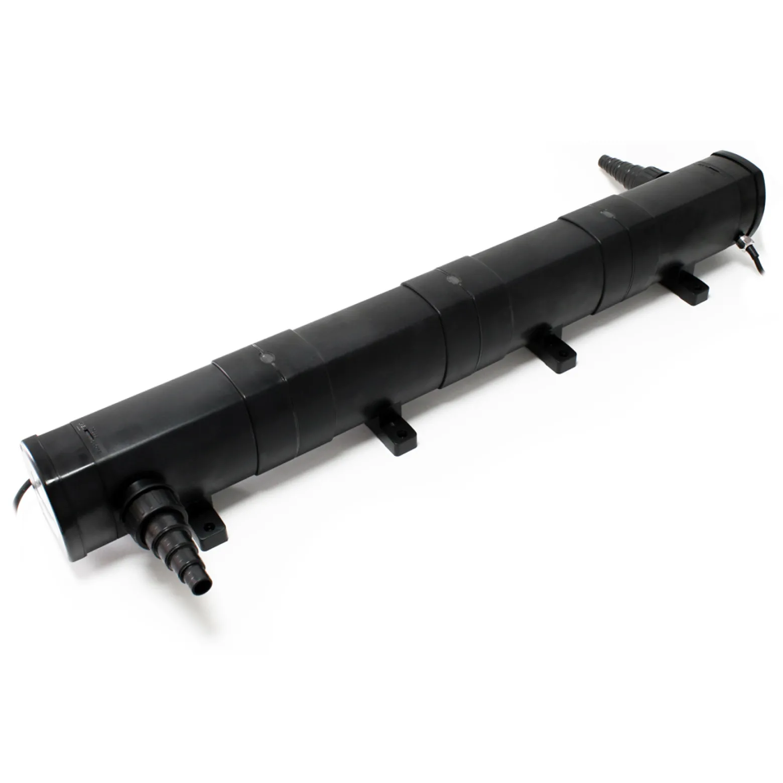 SunSun Komplettset: CBF-350B Teichfilter bis 60000 L Teichfilteranlage Durchlauffilter, NEO10000 Teichpumpe 10000l/h 80W, CUV-272 Teichklärer UVC Klärer mit 72W, 25m Teichschlauch 25 mm, Y-Verteiler