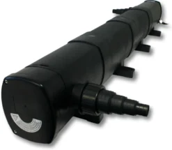SunSun Komplettset: CBF-350C Teichfilter bis 90000 L, CTF-12000 Teichpumpe 12000l/h 100W, CUV-272 Teichklärer 72W, 25m Schlauch 25mm, CSP-250 Skimmer 2500l/h, HJ-943 Springbrunnen 800l/h, Y-Verteiler