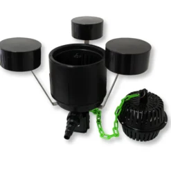 SunSun Komplettset: CBF-350C Teichfilter bis 90000 L Teichfilteranlage, CTF-8000 Teichpumpe 8000l/h 70W, CUV-272 Teichklärer 72W, 25m Teichschlauch 25 mm, CSP-250 Skimmer 2500l/h 45W, Y-Verteiler