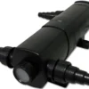 SunSun Komplettset: CBF-350 Teichfilter bis 12000 L Teichfilteranlage als Durchlauffilter, CTF-6000 SuperECO Teichpumpe 6000l/h 40W, CUV-236 Teichklärer UVC Klärer mit 36W