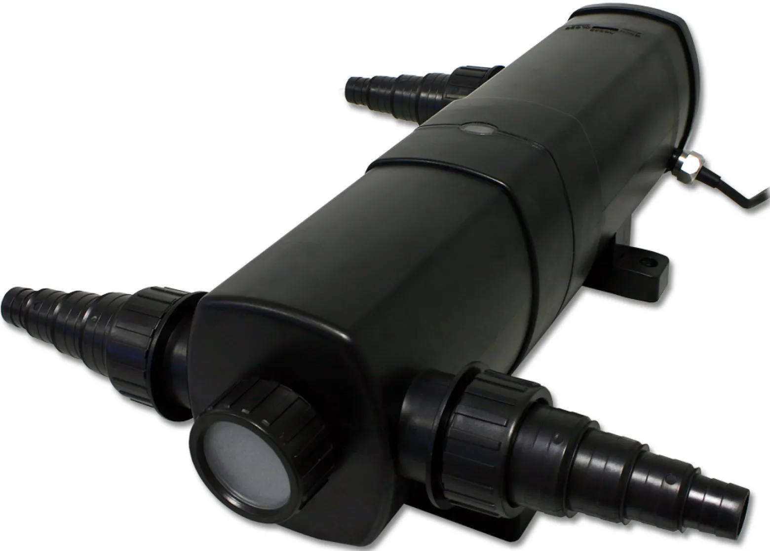 SunSun Komplettset: CBF-350 Teichfilter bis 12000 L Teichfilteranlage als Durchlauffilter, CTF-3800 SuperECO Teichpumpe 3600l/h 20W, CUV-236 Teichklärer UVC Klärer mit 36W