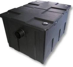 SunSun Komplettset: CBF-550 Teichfilter bis 60000 L Teichfilteranlage als Durchlauffilter, CTF-6000 SuperECO Teichpumpe 6000l/h 40W, CUV-224 Teichklärer UVC Klärer mit 24W