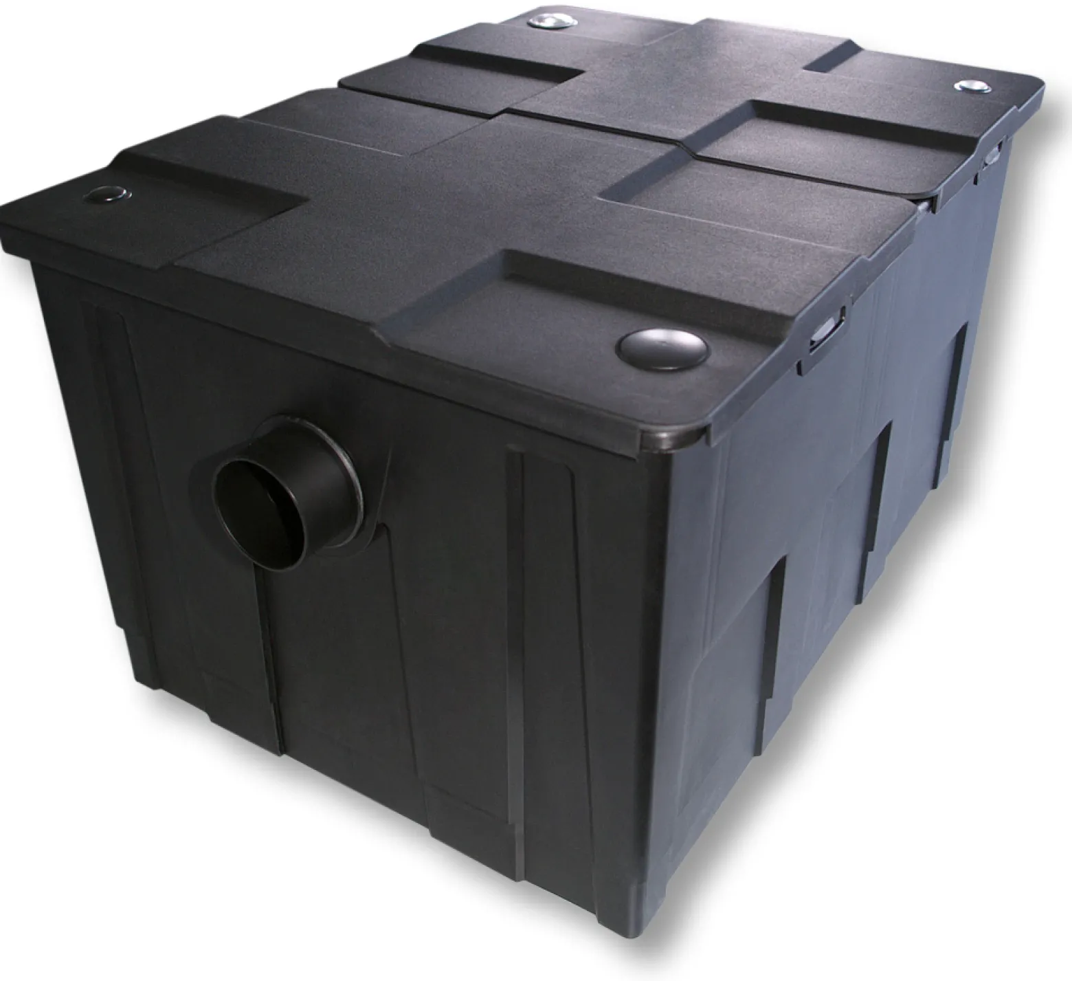 SunSun Komplettset: CBF-550 Teichfilter bis 60000 L Teichfilteranlage als Durchlauffilter, CTF-6000 SuperECO Teichpumpe 6000l/h 40W, CUV-236 Teichklärer UVC Klärer mit 36W