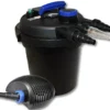 SunSun Komplettset: CPF-250 Teichdruckfilter bis 10000 L Teichfilteranlage mit 11W Teichklärer, CTF-3800 SuperECO Teichpumpe 3600l/h 20W
