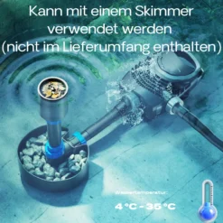 SunSun NEO-8000 SuperECO Teichpumpe 8000 l/h / 70 W, energiesparende Filterpumpe, Bachlaufpumpe für Koiteiche, Umwälzpumpe, Skimmerpumpe, Gartenteichpumpe