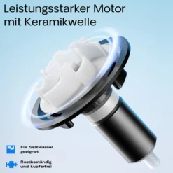 SunSun NEO-14000 SuperECO Teichpumpe 14.000 l/h / 120 W, energiesparende Filterpumpe, Bachlaufpumpe für Koiteiche, Umwälzpumpe, Skimmerpumpe, Gartenteichpumpe