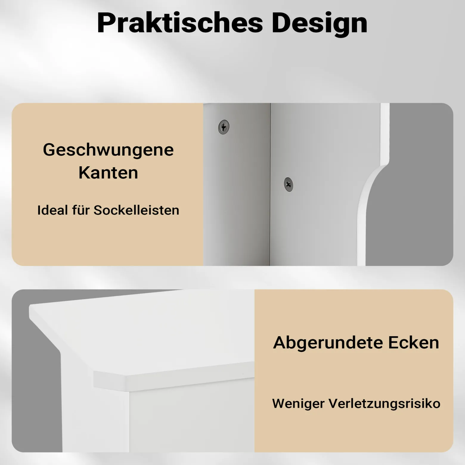 Toboli Heizkörperverkleidung weiß 152 x 19 x 82 cm, Heizkörperabdeckung aus MDF, Holzverkleidung für Heizkörper, Heizung stilvoll verkleiden