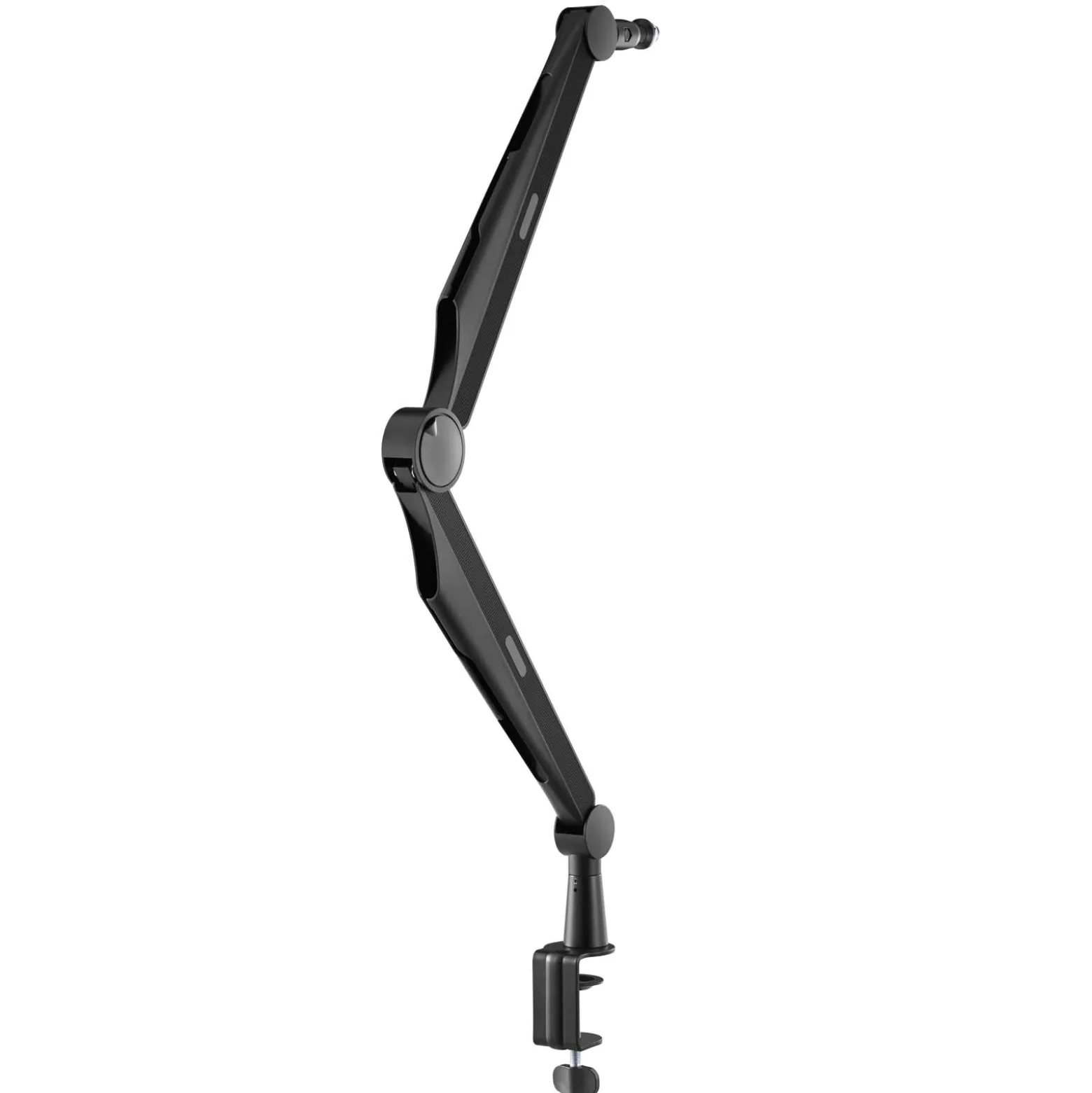 Toboli Mikrofonarm 80cm Gelenkarm Tischhalterung für 3/8" und 5/8" Mikrofone für Studio und Zuhause