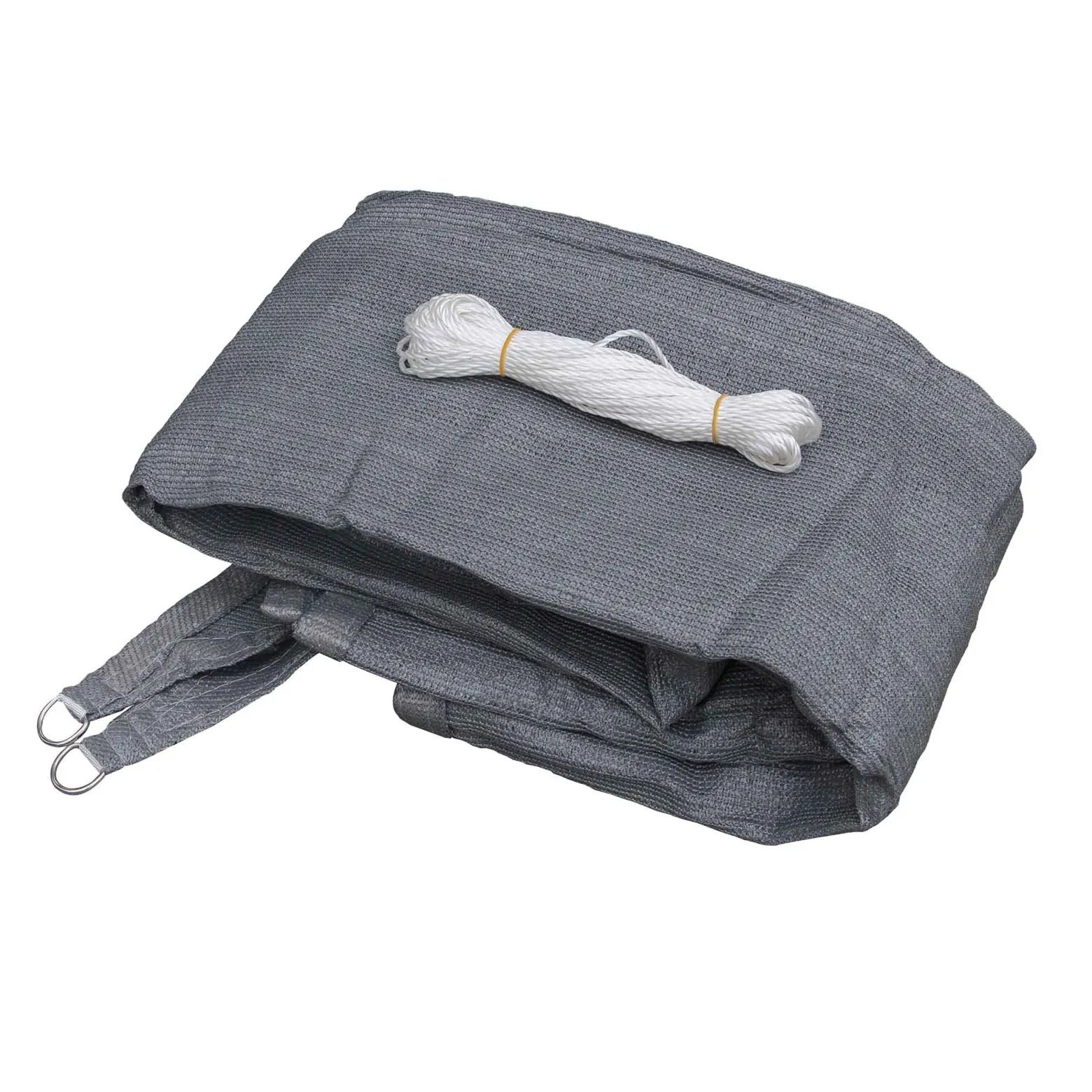 Toboli Sonnensegel Dreieck 4,2x4,2x6m Windfester Sonnenschutz UV 30+ für Garten, Terrasse und Balkon
